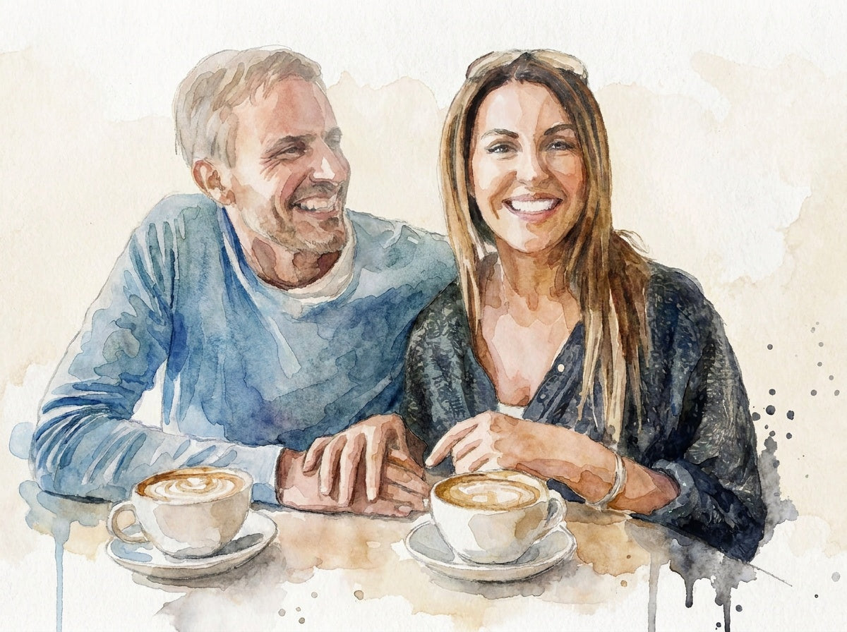 Illustration representing Gottman's four horsemen of relationship conflict and their antidotes