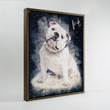 Dark Wood Framed