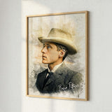 Natural Wood (Framed Poster)