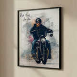 Black (Framed Poster)