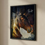 Black (Framed Poster)