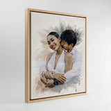 Natural Wood Framed